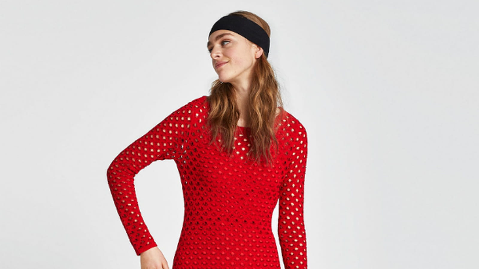 Robe ajourée