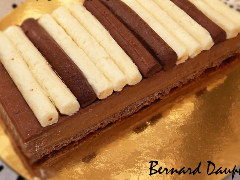 Recette De Tarte Piano Aux 3 Chocolats En 3 Textures