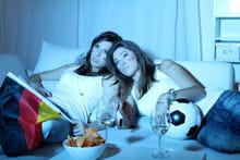 match de foot entre copines