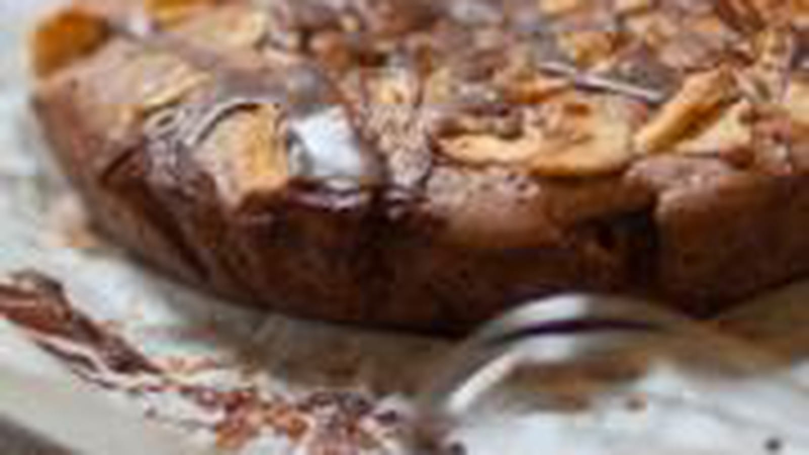 Banana brownie