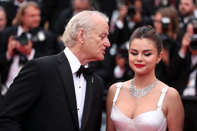 Bill Murray n'a pas les yeux en face des trous avec Selena Gomez