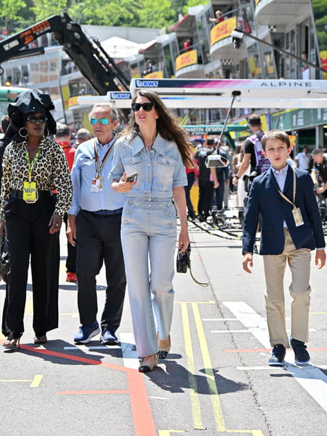 Charlotte Casiraghi, en famille pour le Grand Prix de Monaco