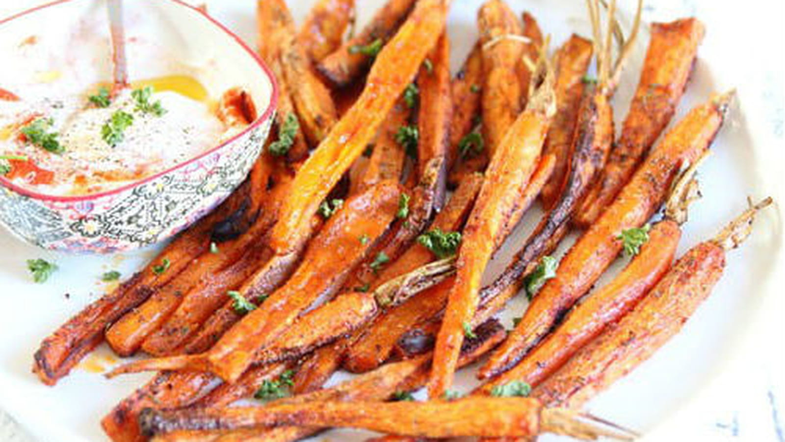 Frites de carotte et patate douce