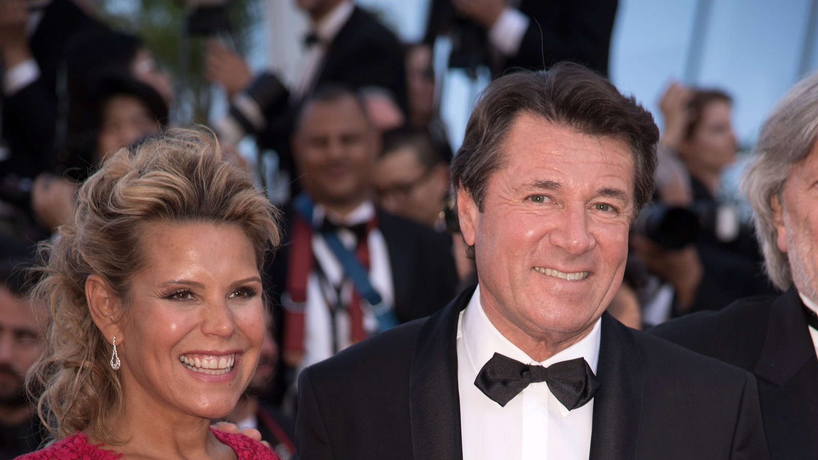 Christian Estrosi et Laura Tenoudji