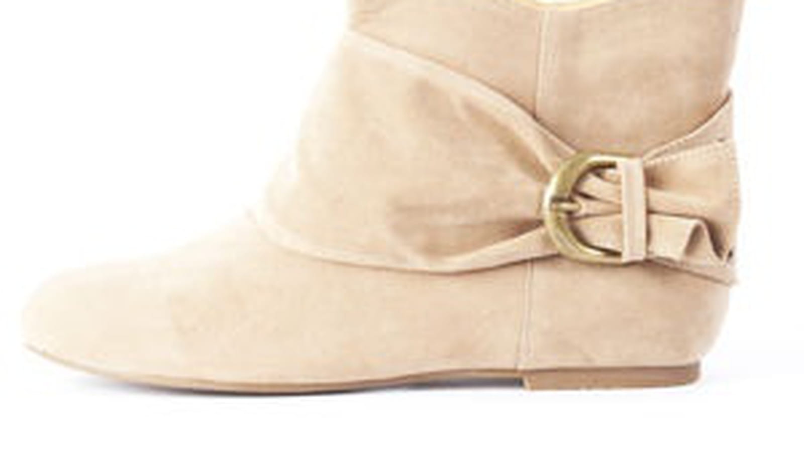 Boots beige rosé d'Eurodif