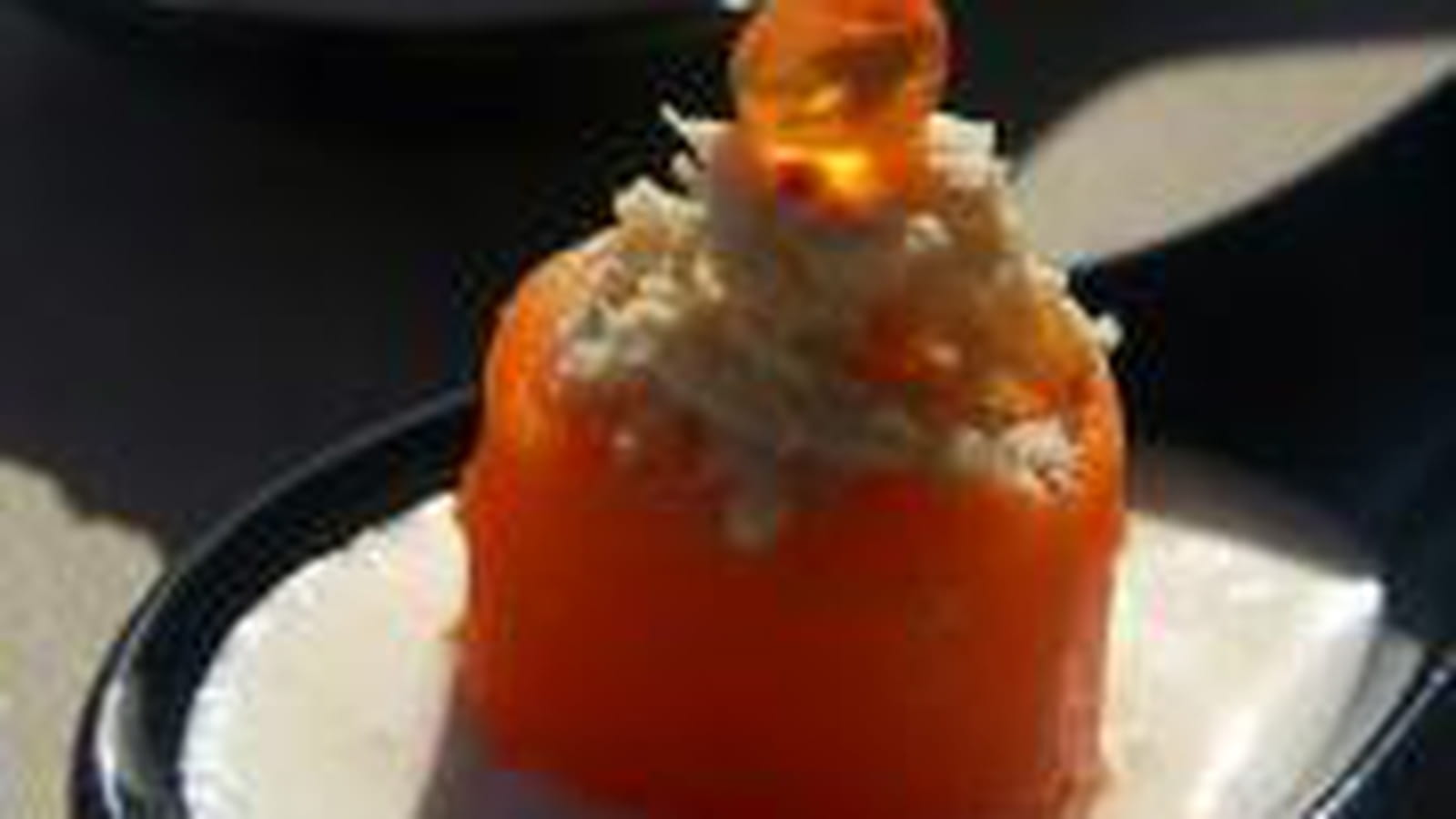 Carotte et crabe au yuzu