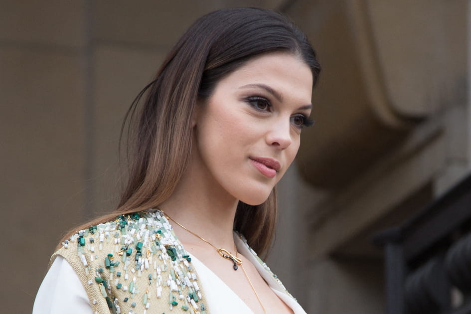 Les cheveux bruns et l'ombr&eacute; hair d'Iris Mittenaere