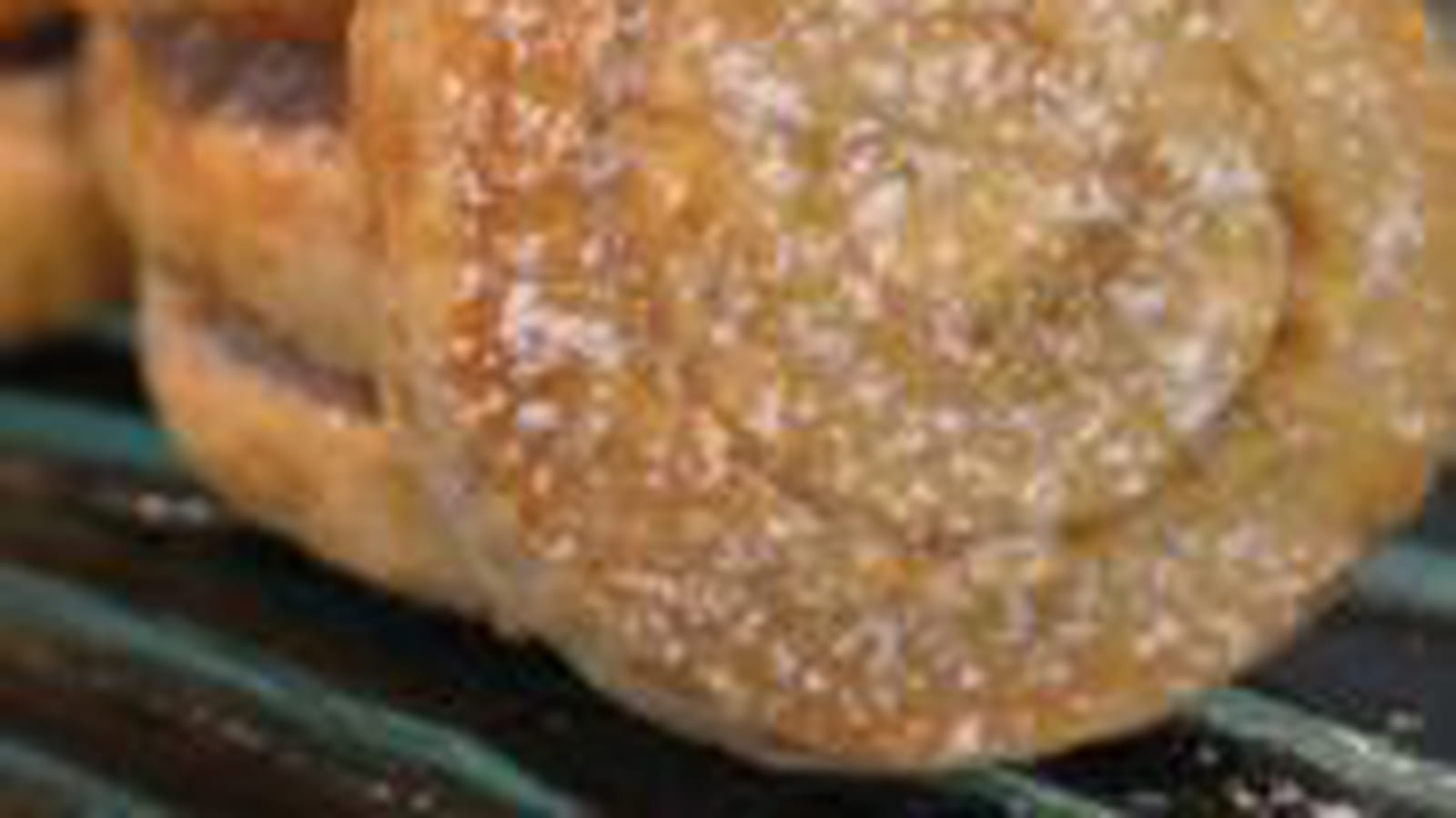 Biscuits escargots au sucre caramélisé