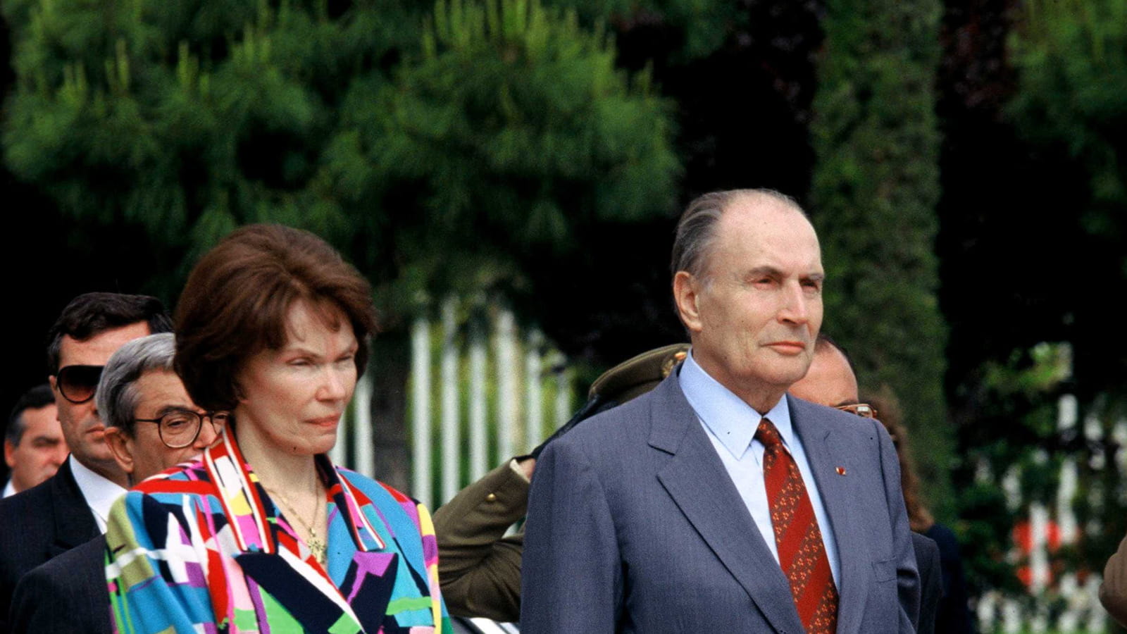 Danielle et François Mitterrand