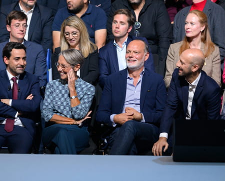 Edouard Philippe le 17 septembre 2022 avec Elisabeth Borne
