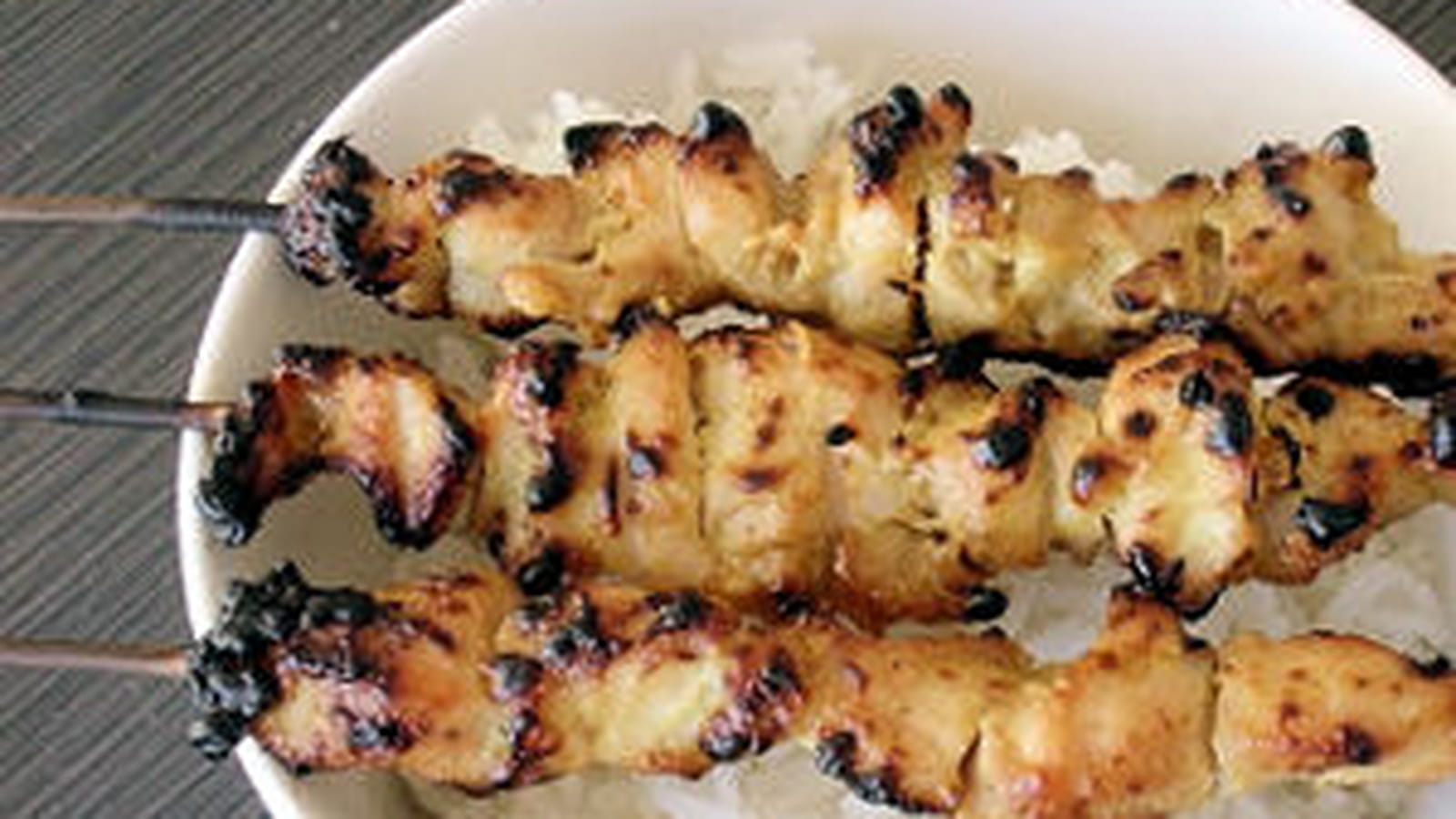 Satay Ayam (poulet sauce cacahuètes)