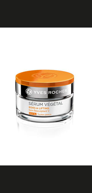 Resculpter avec le S&eacute;rum v&eacute;g&eacute;tal rides &amp; lifting d'Yves Rocher