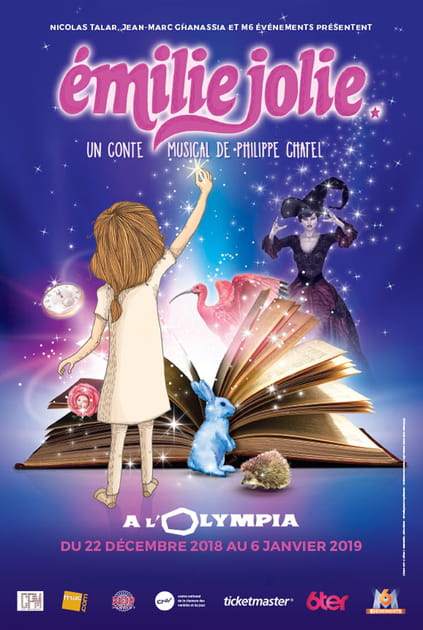 Spectacle &Eacute;milie Jolie, &agrave; l'Olympia