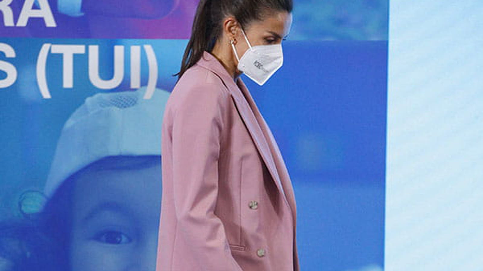 Letizia d'Espagne le 28 octobre 2021