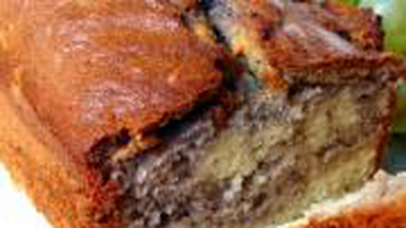 Cake marbré amande-myrtille