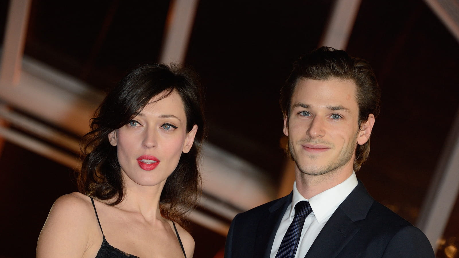 Gaspard Ulliel et Gaëlle Pietri
