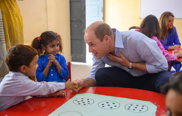Le prince William fait connaissance