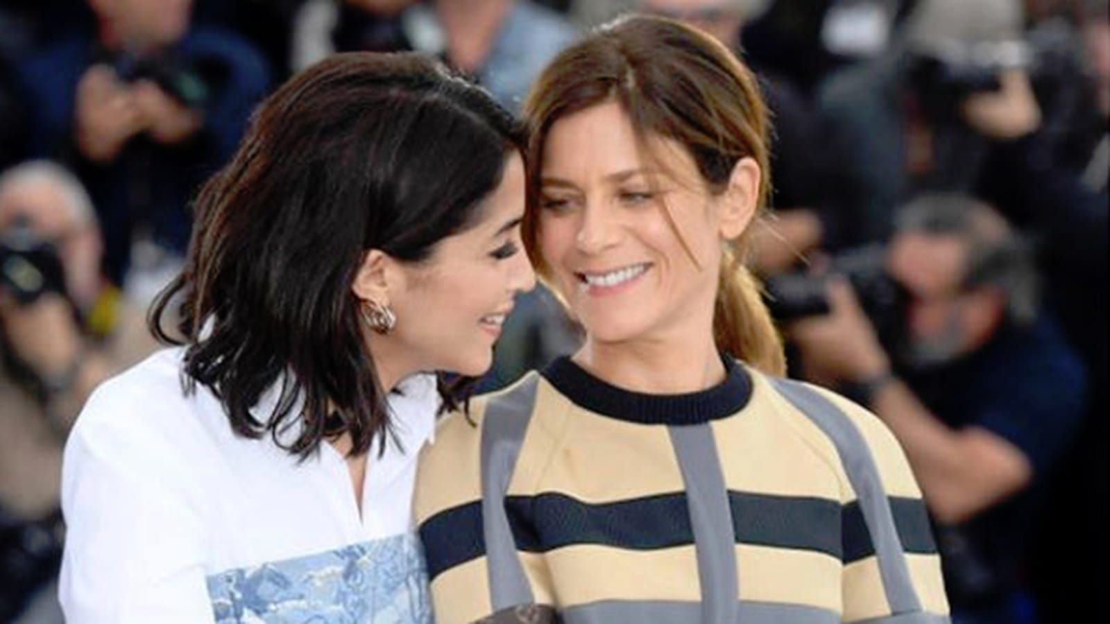 Leila Bekhti et Marina Foïs
