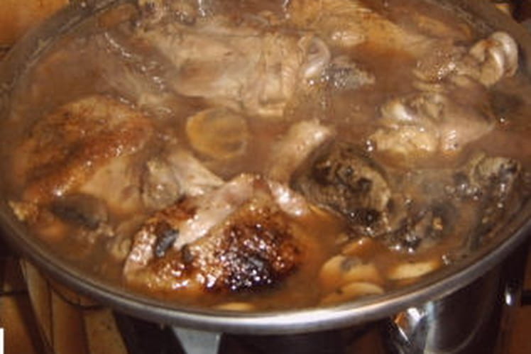 Recette de Coq au riesling