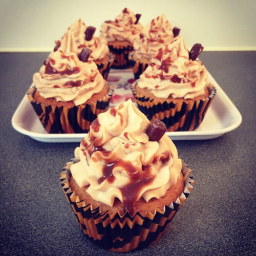 Cupcakes aux Carambars