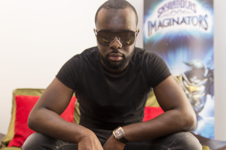 Maître Gims, confidences d'un papa pingouin