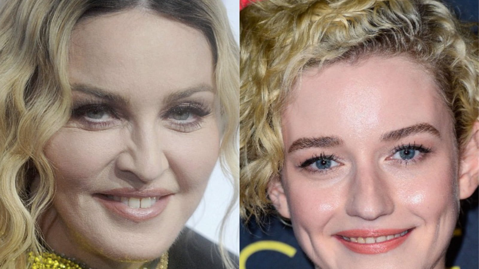 Madonna et Julia Garner