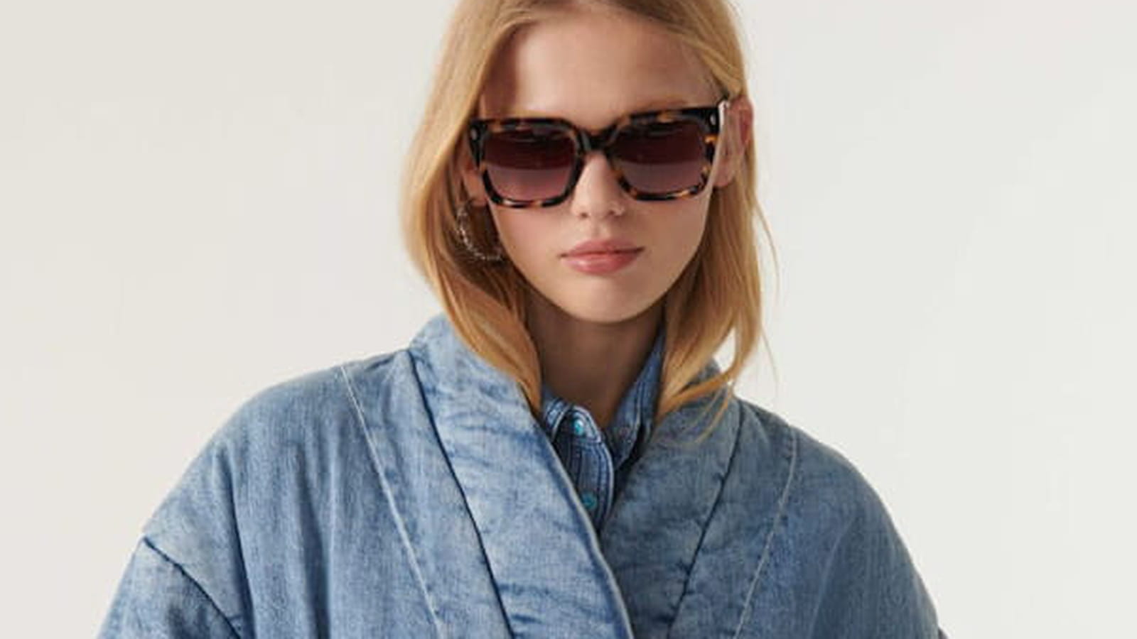 Veste en jean Ba&Sh