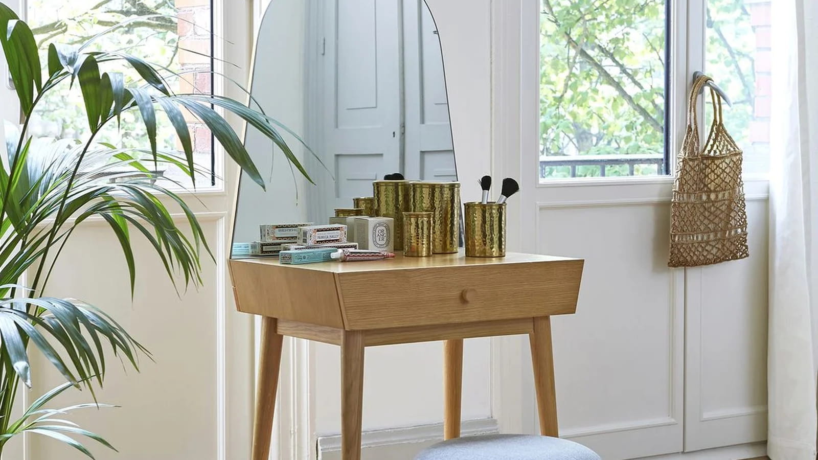 Du parquet côté coiffeuse 
