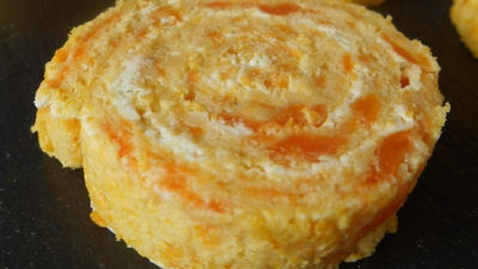 Roulés aux carottes et fromage ail et fines herbes