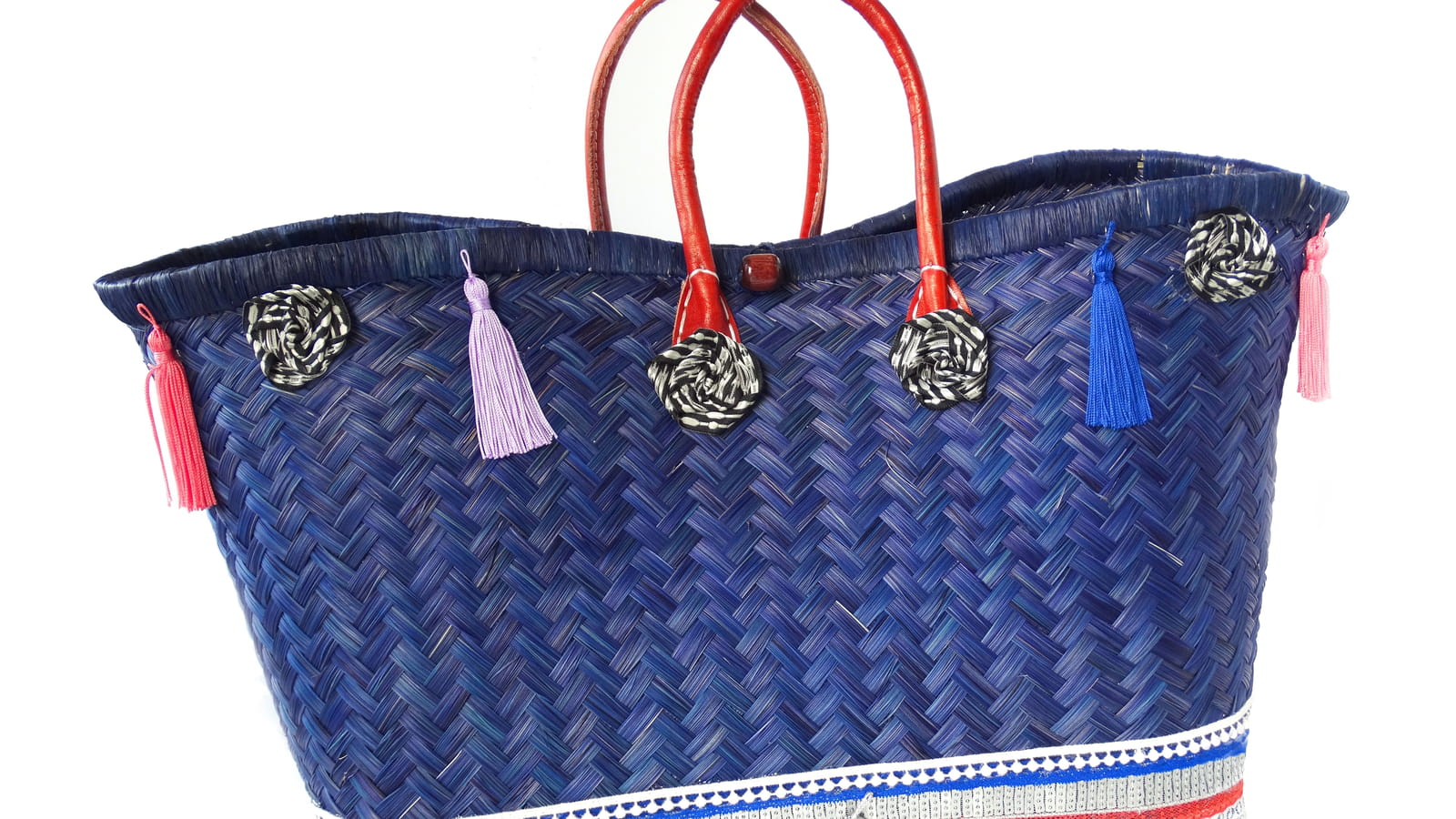 DIY panier de plage en paille