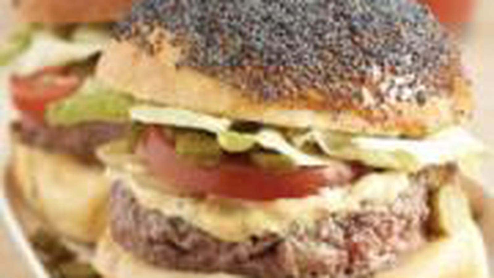 Hamburgers au pavot bleu