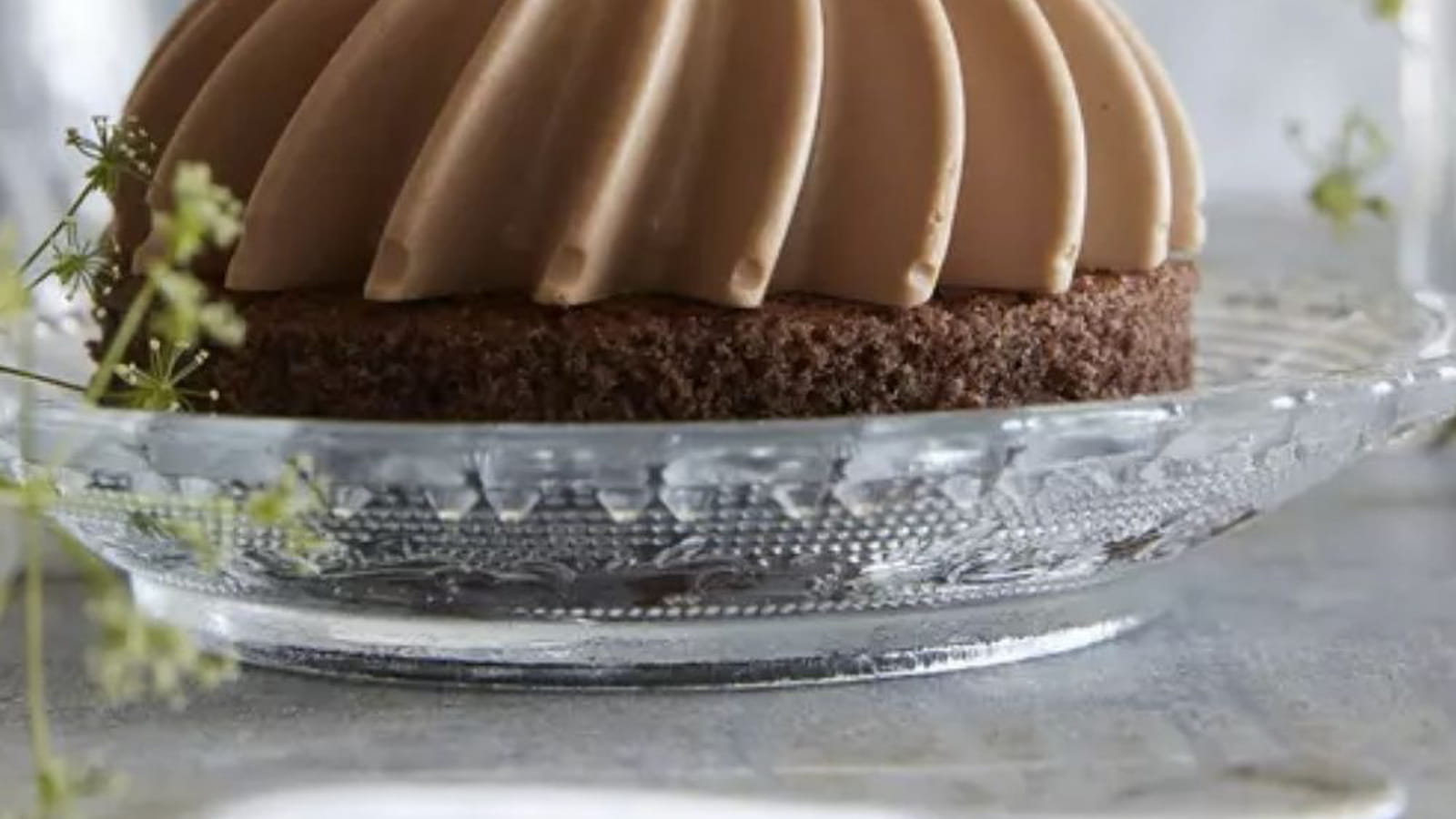 Saint-Honoré au chocolat au lait et mandarine