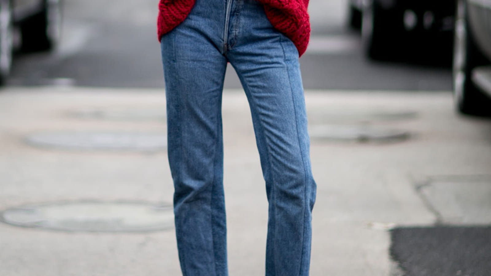 Le mom jeans cropped 