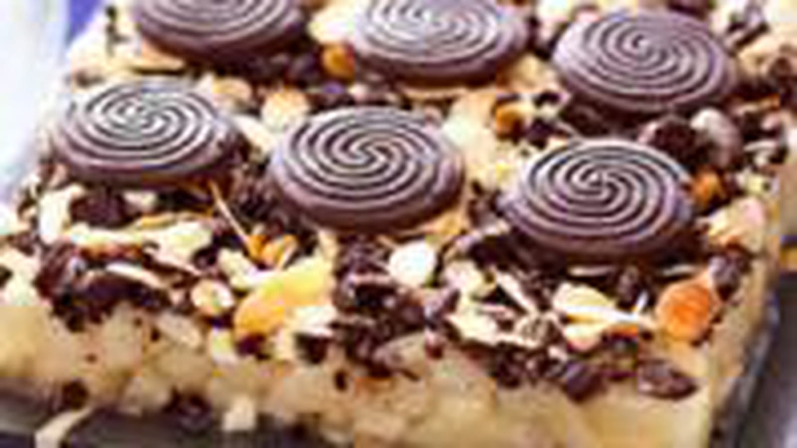 Crumble choco-poires à la cardamome, sans gluten