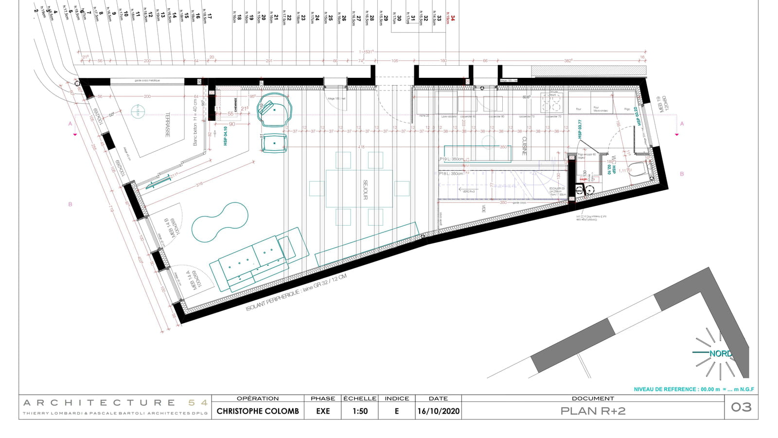 Plan étage 2