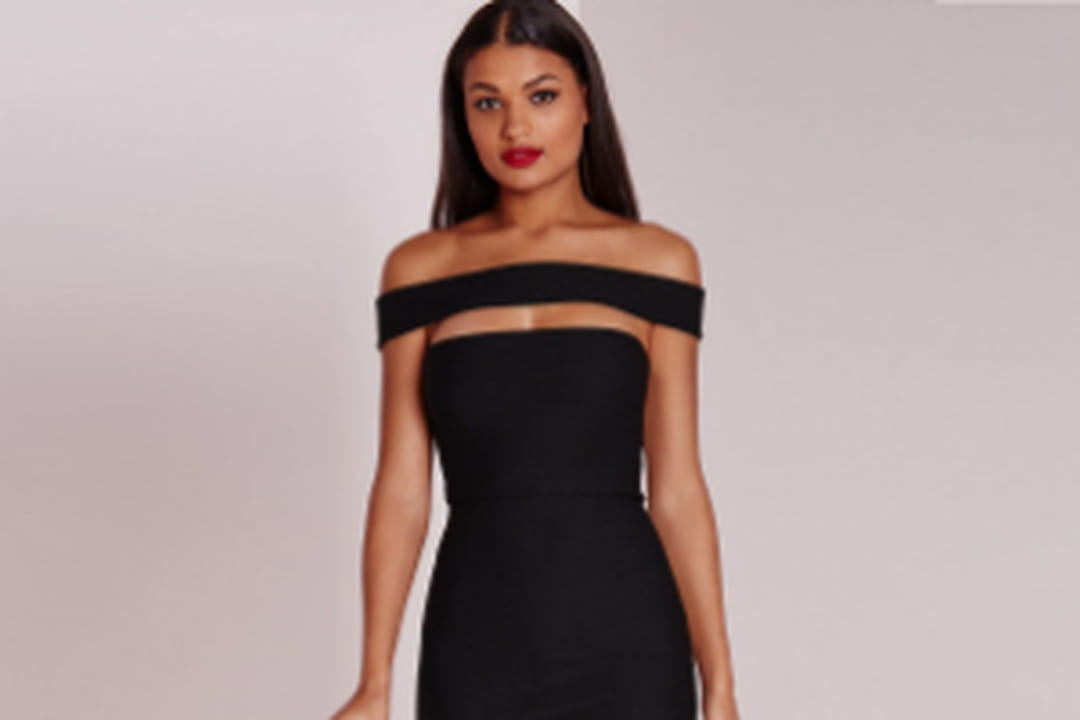 Robe Moulante Missguided Taille 10 - Rose - Style Bodycon Stretch - Occasion Très Bon état