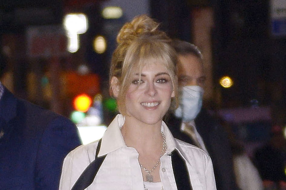 La frange courte de Kristen Stewart