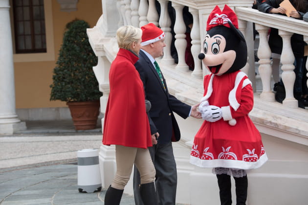 Minnie, groupie du couple princier