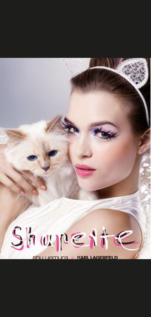 Collection "Shupette" de Shu Uemura x Karl Lagerfeld