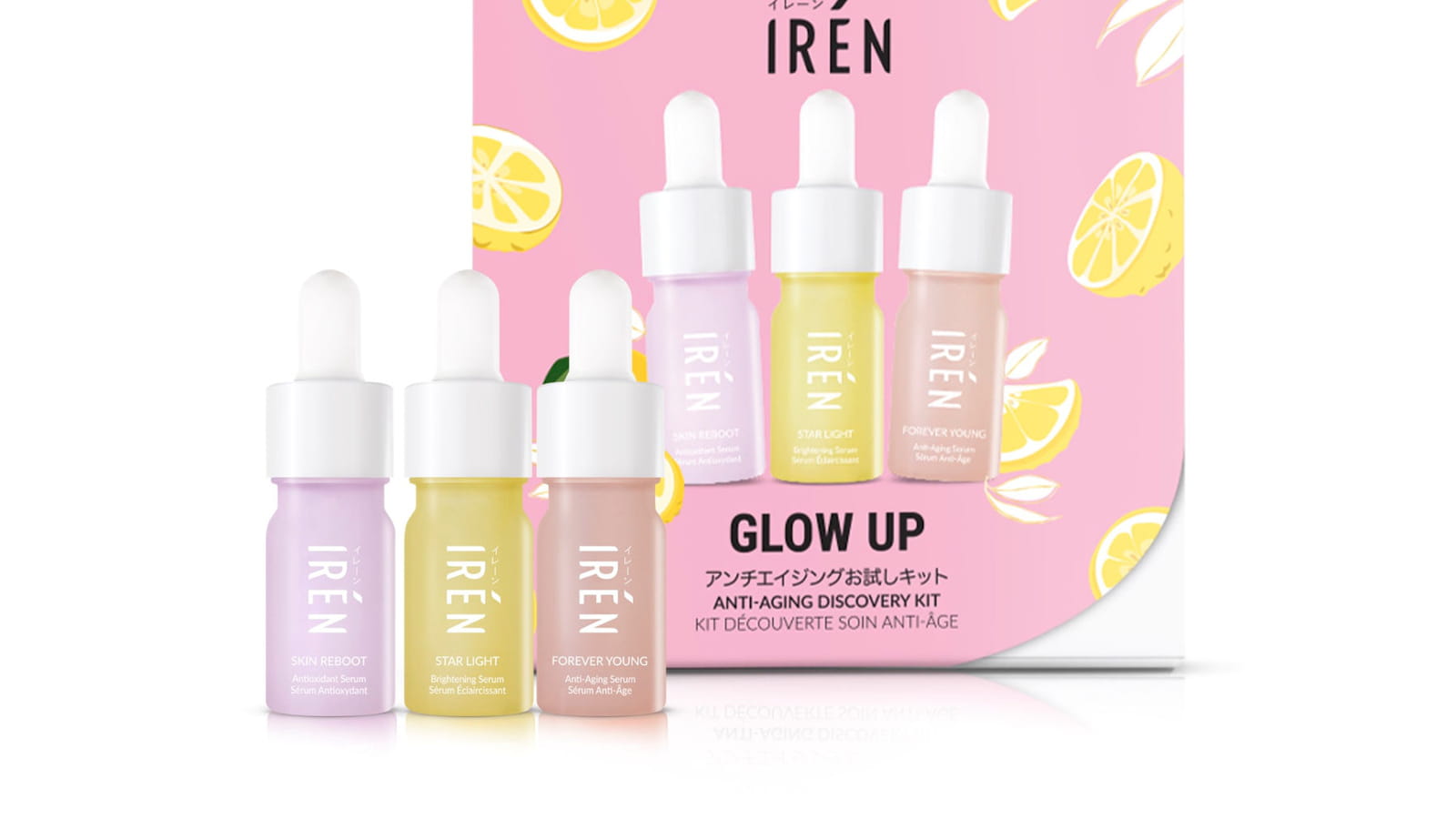 Coffret Glow up de Irén