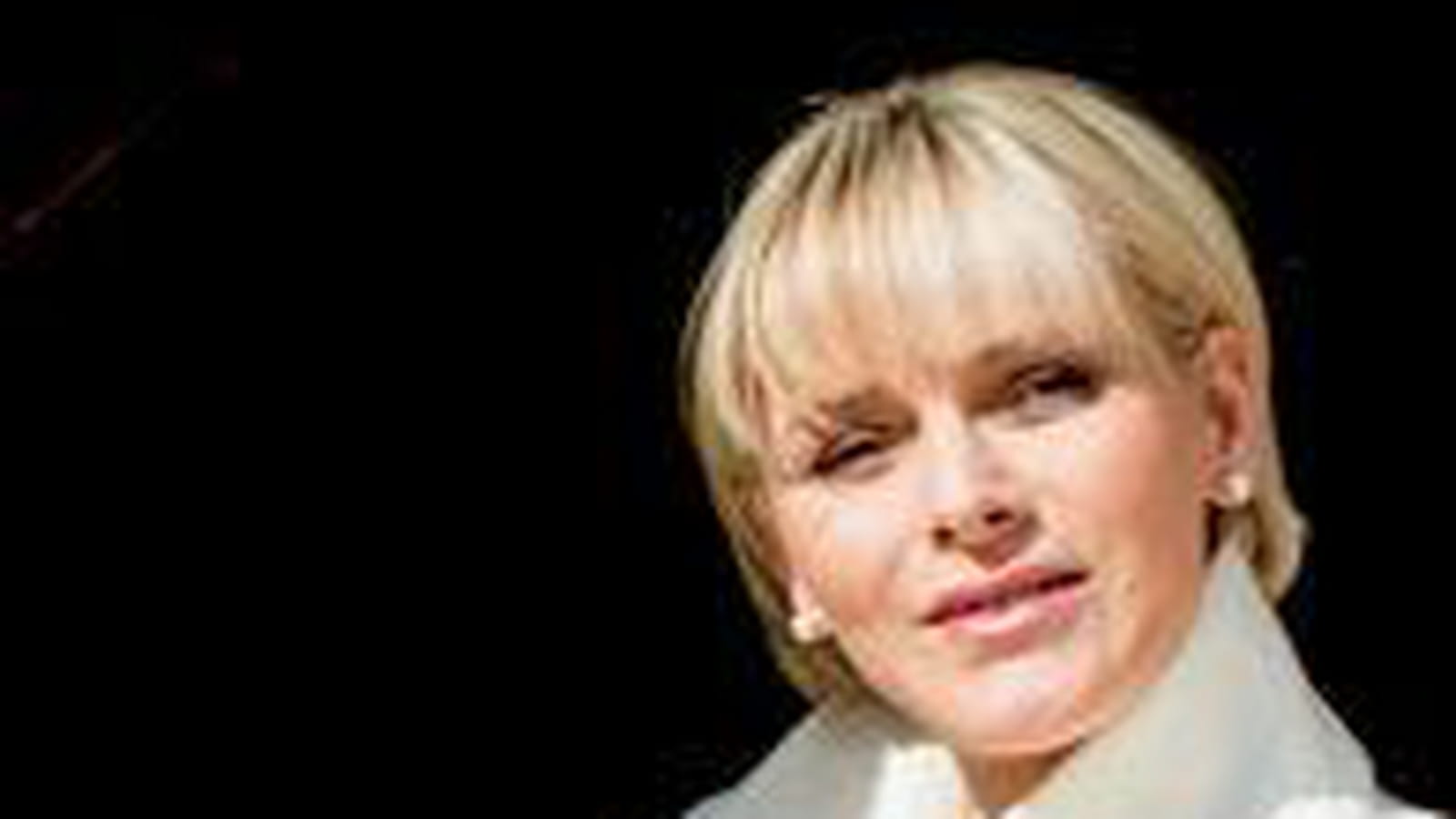 Charlène Wittstock avec frange