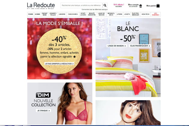 Le e-shop de La Redoute