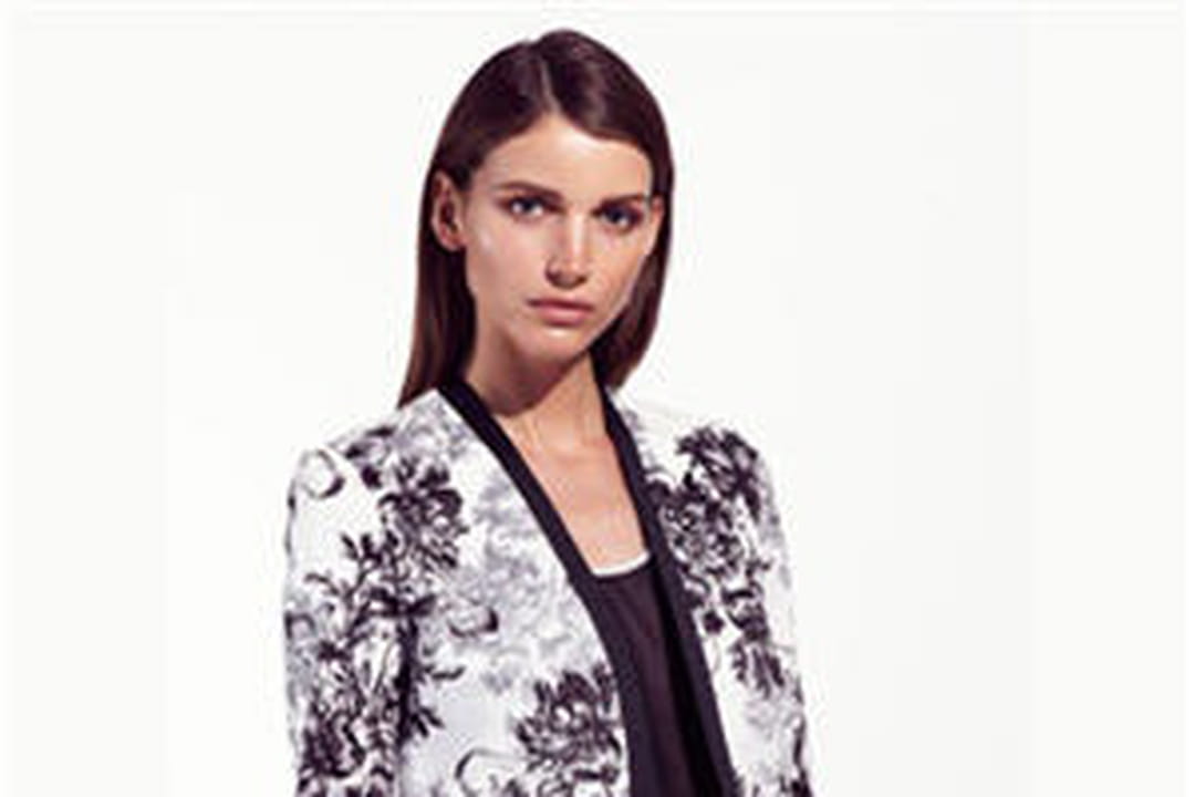 Haut Blouse Sinéquanone Taille S - Noir Rose, Mousseline Fleur Perle, Occasion TBE