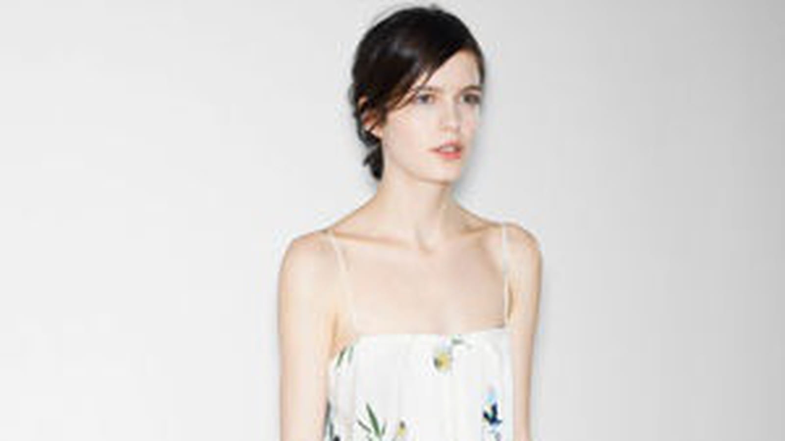 Combinaison écrue imprimée de Zara