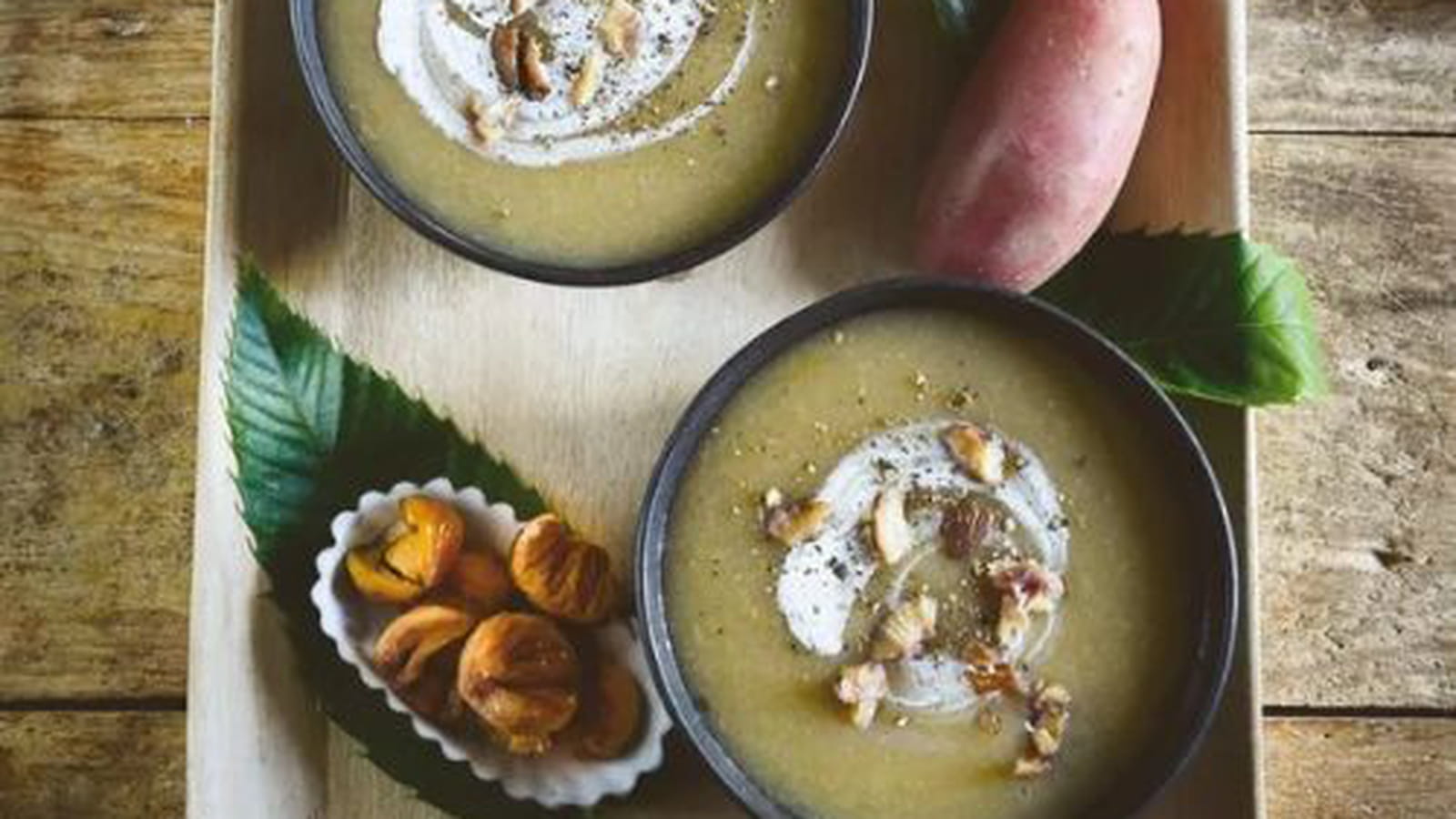 Velouté de Chérie aux châtaignes
