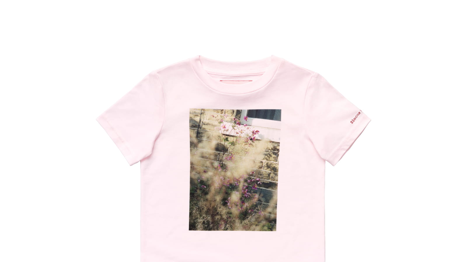 T-shirt imprimé rose 
