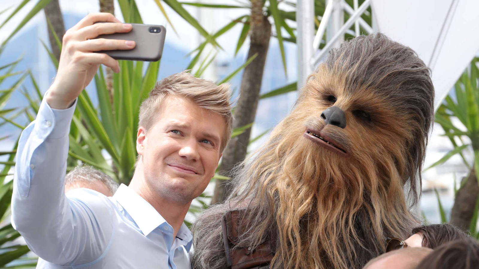 Joonas Suotamo et Chewbacca