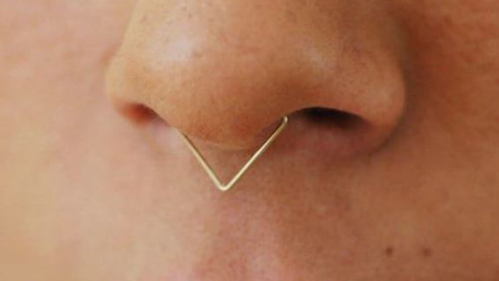 Le triangle doré au septum