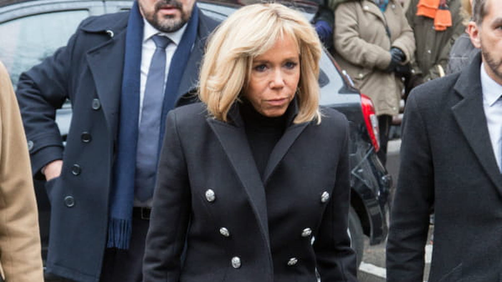 Brigitte Macron le 1er février 2019