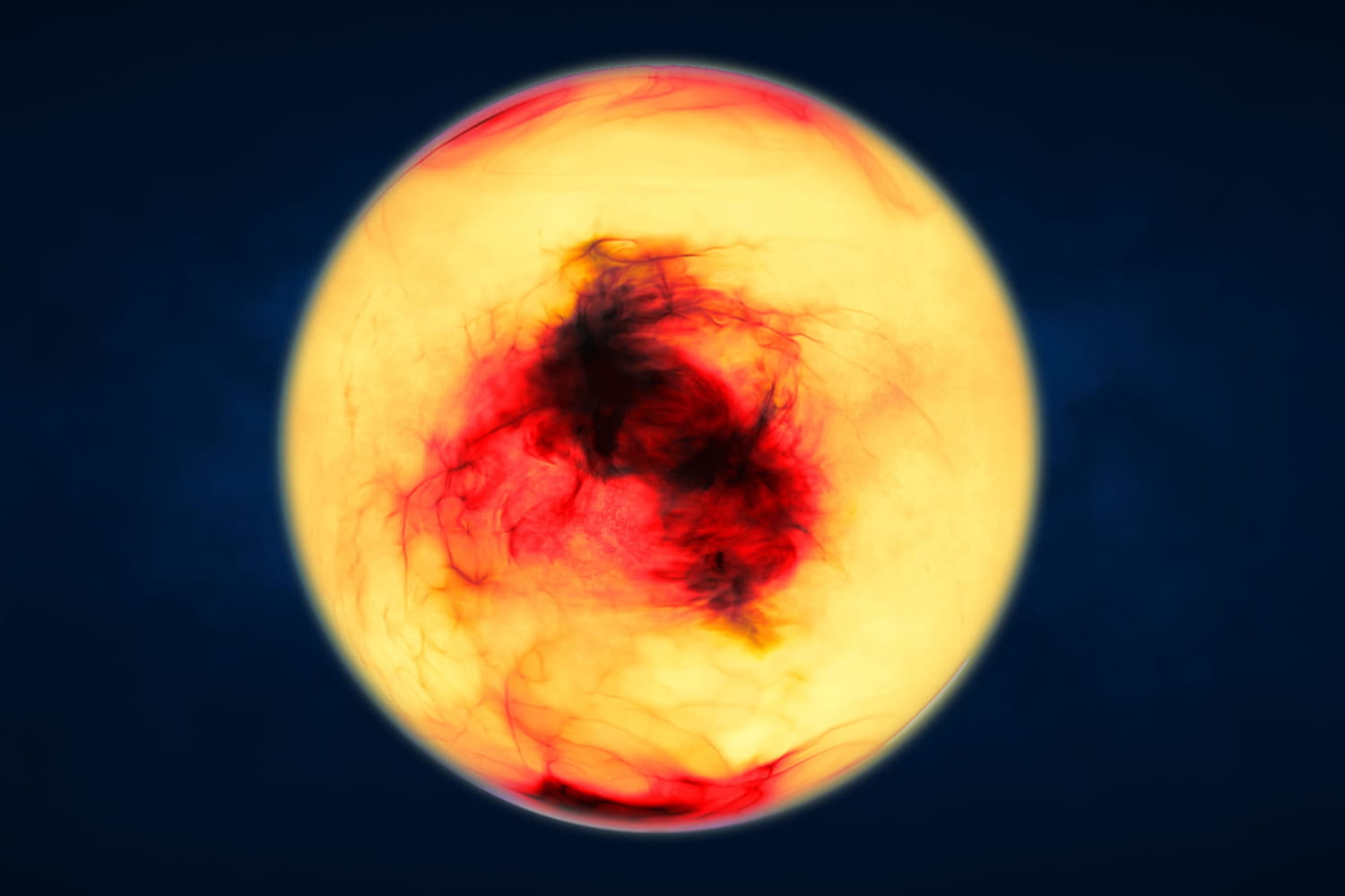 the day and the hour to see this sublime orange spectacle